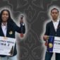 Mahasiswa Teknik Elektro UTM foto bersama usai mendapat bronze medal di Udayana, Bali. (ISTIMEWA)