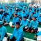 Jamaah Al-Hilal berada di Masjid Asy-Syuhada saat pelepasan jamaah haji tahun 2026. (ISTIMEWA)