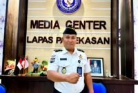 Kepala Kesatuan Pengamanan Lembaga Pemasyarakatan (KPLP) Lapas Pamekasan,
Taufiqul Hidayatullah, A Md.I.P., S.H., M.H.