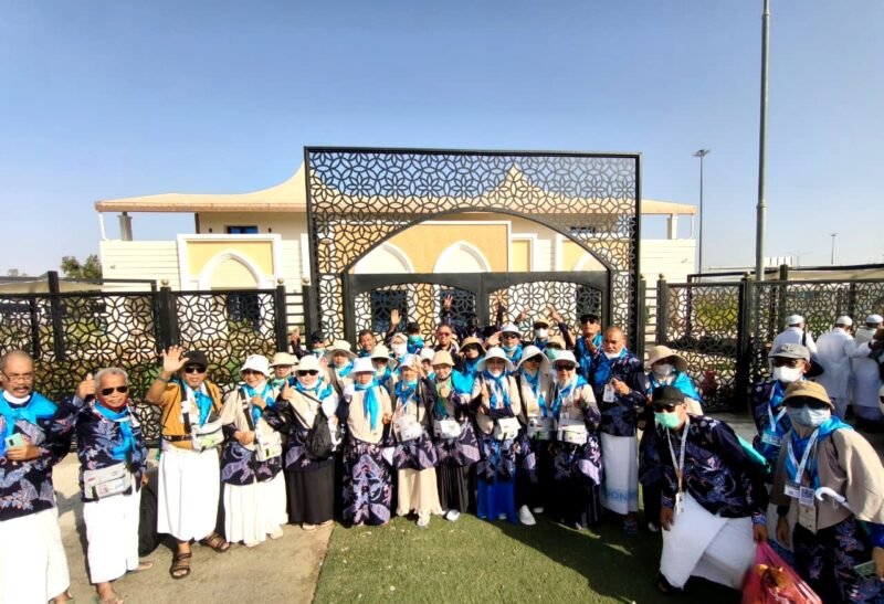 Jamaah KBIHU Al-Hilal Pamekasan berada di Makkah, Arab Saudi (ISTIMEWA).