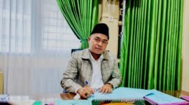 Ketua DPRD Pamekasan, H. Ali Masykur saat ditemui diruang kerjanya, Kamis (21/5/2026).