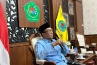 Bupati Pamekasan, KH. Kholilurrahman saat ditemui di peringgitan dalam pendopo Ronggosukowati Pamekasan, Kamis, (28/5/2026).