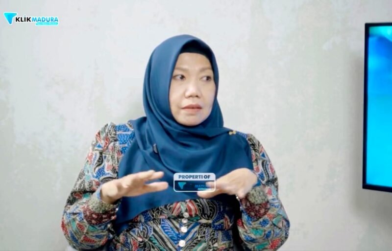 Kepala Puskesmas Kadur, Sri Wahyuni. (KLIKMADURA)