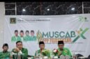 Suasana MuscabX DPC PPP Pamekasan yang digelar di Hotel Cahaya Berlian, Senin (5/5/2026).