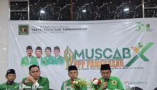 Suasana MuscabX DPC PPP Pamekasan yang digelar di Hotel Cahaya Berlian, Senin (5/5/2026).