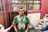 Perwakilan Lembaga Bantuan Hukum Muhammadiyah Pamekasan, Ainor Ridha saat ditemui awak media (LAILIYATUN NURIYAH/KLIK MADURA).
