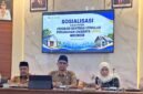 Sekretaris Daerah Kabupaten Sumenep, Agus Dwi Saputra, saat membuka Sosialisasi Kabupaten Program BSPS Tahun 2026 di Ruang Potre Koneng, Bappeda Kabupaten Sumenep, Selasa (9/6/2026).