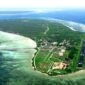 Pemandangan dari udara Shorebase PT Kangean Energy Indonesia Ltd. (KEI) di Pulau Pagerungan Besar, Kecamatan Pulau Sapeken, Kabupaten Sumenep. (ISTIMEWA)
