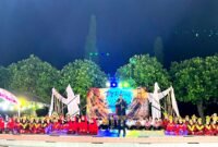 Kepala Disdikbud Pamekasan Basri Yulianto saat sambutan di SDN Kowel 3 Pamekasan (LAILIYATUN NURIYAH/KLIK MADURA).  