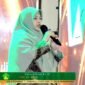 Kepala SDI Al-Munawwarah Pamekasan Ustadzah Dedeh Rosidah saat menyampaikan sambutan (KLIK MADURA).  
