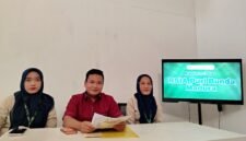 Kuasa hukum RSIA Puri Bunda Madura, Moh. Taufik memberikan keterangan pers. (KLIKMADURA)