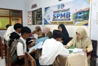 Kegiatan SPMB SMAN Pademawu Pamekasan beberapa waktu lalu (ISTIMEWA).  