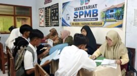 Kegiatan SPMB SMAN Pademawu Pamekasan beberapa waktu lalu (ISTIMEWA).  