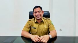 Pelaksana Tugas (Plt) Kepala DKPP Pamekasan, Almara Sugandi, saat ditemui diruang kerjanya, Selasa (29/6/2026).