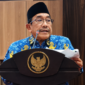 Wabup Sumenep, KH. Imam Hasyim saat menyampaikan Nota Penjelasan Bupati terhadap Rancangan Peraturan Daerah (Raperda) tentang Pertanggungjawaban Pelaksanaan APBD Tahun Anggaran 2025. (KLIKMADURA)