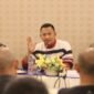 Founder Bani Insan Peduli (BIP) Ali Zainal Abidin saat menyampaikan keterangan pers. (KLIKMADURA)