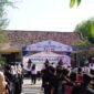 Siswa baru SMK Tlanakan antusias mengikuti kegiatan penutupan MPLS. (KLIKMADURA)