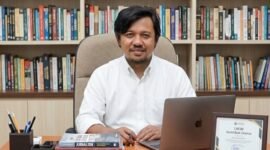 Ketua Bidang Hukum dan Pemerintahan PWI Pamekasan, Wawan Awalluddin Husna. (KLIKMADURA)