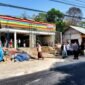 Puluhan tokoh dan alumni pondok pesantren se-kecamatan Palengaan saat menolak pembangunan gerai Indomaret. (KLIKMADURA)