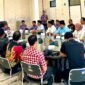 Puluhan pengurus LPBH dan Lakpesdam PCNU Sumenep saat audiensi bersama Wabup Sumenep, KH. Imam Hasyim terkait tempat hiburan. (ISTIMEWA)