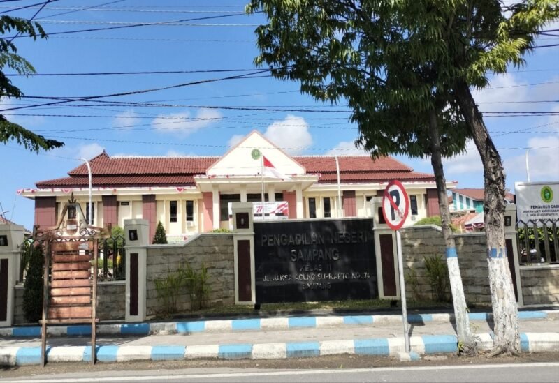 Kantor Pengadilan Negeri Kabupaten Sampang. (KLIKMADURA)