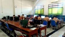 Siswa SMAN 1 Pamekasan saat mengikuti OSN tingkat kabupaten. (KLIKMADURA)