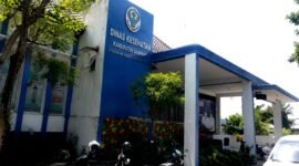 Kantor Dinas Kesehatan (Dinkes) Kabupaten Sampang. (KLIKMADURA)