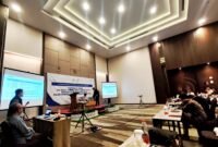 Suasana silaturrahim SKK Migas Medco Energi bersama jurnalis di Hotel Azana Style Pamekasan. (KLIKMADURA)