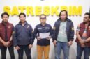 Kasi Humas Polres Pamekasan IPDA Yoni Evan Pratama, S.H., M.M. saat memimpin pres rilis. (KLIKMADURA)