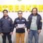 Kasi Humas Polres Pamekasan IPDA Yoni Evan Pratama, S.H., M.M. saat memimpin pres rilis. (KLIKMADURA)