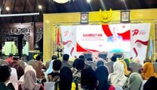 Kepala Dinas Koperasi dan UKM Provinsi Jawa Timur, Dr. Endy Alim Abdi Nusa saat sambutan. (KLIKMADURA)