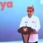 Bupati Pamekasan KH. Kholilurrahman menyampaikan sambutan pada puncak peringatan Hari Koperasi Nasional (Harkopnas) Jawa Timur Ke-79. (KLIKMADURA)