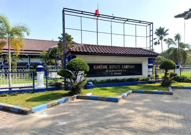 Kantor Bupati Kabupaten Sampang. (KLIKMADURA)