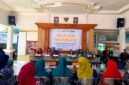 Para peserta antusias ikuti kegiatan program grant immunization yang bertempat di balai Desa Panempan, Pamekasan (ANAS/KLIK MADURA).