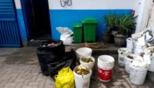 Tumpukan sampah sisa makanan di salah satu SPPG di Kabupaten Sampang. (KLIKMADURA)