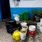 Tumpukan sampah sisa makanan di salah satu SPPG di Kabupaten Sampang. (KLIKMADURA)