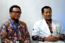 Kapus Larangan dr. Moh. Fahmi (jas putih) bersama Pj. Yanblik dan HIV/IMS saat podcast di Klik Madura (KLIK MADURA).