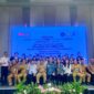 Seluruh undangan foto bersama usai upacara Penyambutan NIHONGO Partners Gelombang 24 Wilayah Jawa Timur. (KLIKMADURA)