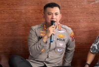 Kapolrestas Sumenep, Kombes Pol Ariek Indra Sentanu saat bersilaturrahim dengan Pengurus SMSI Sumenep. (KLIKMADURA)