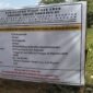 Papan nama Program Percepatan Peningkatan Tata Guna Air Irigasi (P3-TGAI) di Kabupaten Sampang. (KLIKMADURA)