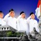 Rektor UIM, Dr. H. Ahmad (Dua dari kiri) bersama wakil rektor. (DOK. KLIKMADURA)