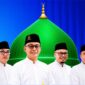 Rektor UIM, Dr. H. Ahmad (Dua dari kiri) bersama wakil rektor. (KLIKMADURA)