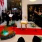 Suasana pelantikan Faisol Ansori sebagai Pj Sekada Kabupaten Sampang. (ALI MUCHTAR / KLIKMADURA)