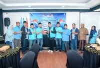 Pengurus DPD Gelora Pamekasan dalam suatu kegiatan beberapa waktu lalu. (DOK. KLIKMADURA)