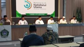 Suasana persiapan Muktamar ke-35 Nahdlatul Ulama di Tambakberas, Jombang. (KLIKMADURA)