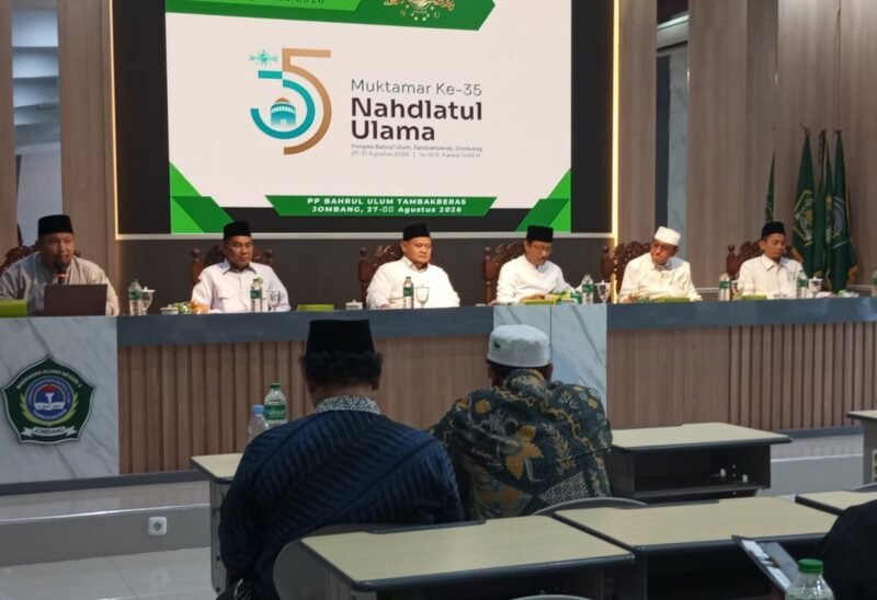 Suasana persiapan Muktamar ke-35 Nahdlatul Ulama di Tambakberas, Jombang. (KLIKMADURA)