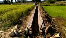 Program Percepatan Peningkatan Tata Guna Air Irigasi (P3-TGAI) di Desa Kanjar, Kecamatan Torjun. (ALI MUCHTAR / KLIKMADURA)