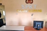 Kantor SPKT Polres Sampang. (KLIKMADURA)