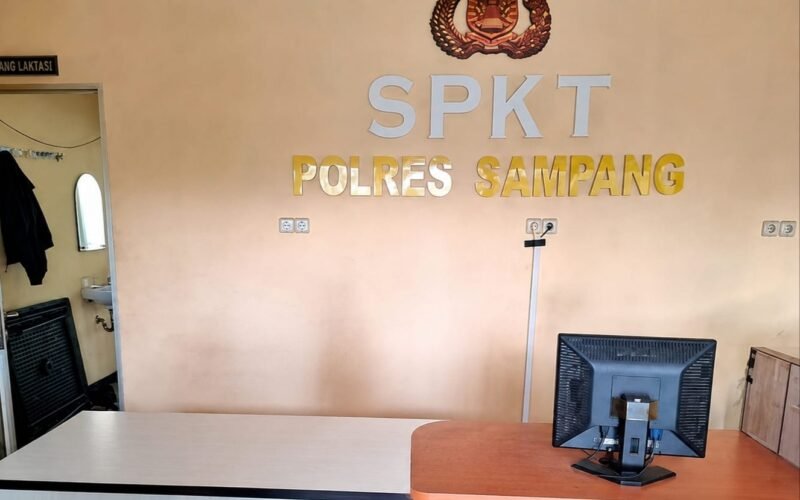 Kantor SPKT Polres Sampang. (KLIKMADURA)