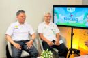 Pelaksana Gizi Yayan Sumarjianto dan Koordinator Pelayanan Gizi Masyarakat M. Rizqi Puskesmas Panaguan Pamekasan saat sesi podcast di Klik Madura (LAILIYATUN NURIYAH/KLIK MADURA).